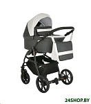 Картинка Детская универсальная коляска Pituso Nino 2 в 1 Metalic White (3007)