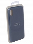 Картинка Чехол Innovation для APPLE iPhone X Silicone Case Blue (10630)