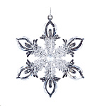Картинка Игрушка Erich Krause Decor Снежинка хрустальная (53458)