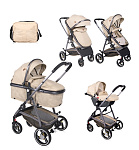Картинка Универсальная коляска Lorelli Sola Set (3 в 1, бежевый)