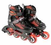 Картинка Роликовые коньки CosmoRide Skater (р-р 35-38, черный/красный)