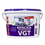 Картинка Краска VGT Интерьерная влагостойкая ВД-АК-2180 15 кг (белоснежный)