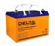 Картинка Аккумулятор для ИБП Delta DTM 1233 L (12В/33 А·ч)