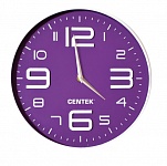 Картинка Часы настенные CENTEK СТ-7101 (фиолетовый)