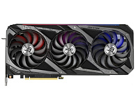Картинка Видеокарта ASUS ROG Strix GeForce RTX 3060 Ti V2 OC Edition 8GB GDDR6 LHR