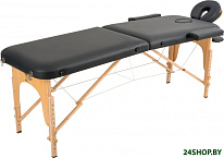 складной 2-с 60 см деревянный (черный)