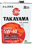 Adaptec 5W-40 A3/B4 SN/CF 4л