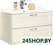Картинка Акватон Леон 80 Тумба дуб белый [1.A186.3.01L.BPS.0]