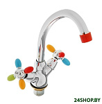 Картинка Смеситель Loffrey LF85910 (хром/разноцветный)