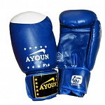 Картинка Перчатки боксерские Ayoun 867-6 унц. (синий)