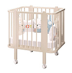 Картинка Детская кровать-трансформер MLK Оливия (слоновая кость)