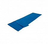 Картинка Вкладыш в спальный мешок HIGH PEAK Cotton Inlett Travel (23507) (синий)