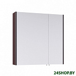 Картинка Шкаф с зеркалом Aqwella Командор 70 [Kom.04.07/VM]