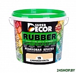 Картинка Краска Super Decor Rubber 6 кг (№19 слоновая кость)