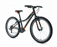 Картинка Велосипед Forward Twister 24 1.0 2021 (черный)