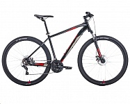 Картинка Велосипед Forward Apache 29 2.0 D р.17 2022 (черный/красный)