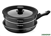 Картинка Набор кастрюль Vensal Module VS1015