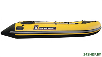 Картинка Надувная лодка Polar Bird Merlin PB- 360M ПБ59 НДНД (черный/желтый)