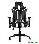Картинка Кресло AeroCool AC120 (черный/белый)