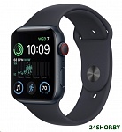 Картинка Умные часы Apple Watch SE 2 44 мм (алюминиевый корпус, полуночный/полуночный, спортивный си