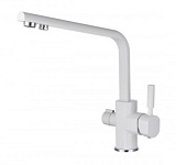 Картинка Смеситель Kaiser Decor (белый) [40144-10 White]