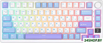 RK-M75 RGB Taro Milk (RK Silver)
