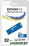 Картинка USB Flash Exployd 560 32GB (синий) [EX-32GB-560-Blue]