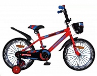 Картинка Детский велосипед Favorit Sport 18 (красный, 2020)