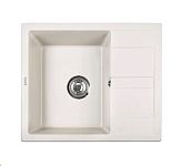 Картинка Кухонная мойка ZorG Apollo 105 (белый камень)