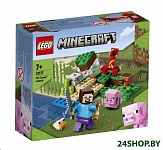 Картинка Конструктор Lego Minecraft Засада Крипера 21177
