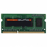 Картинка Оперативная память QUMO 4GB DDR3 SO-DIMM PC3-12800 (QUM3S-4G1600C11)