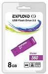Картинка USB флэш-накопитель EXPLOYD 8GB-560-фиолетовый