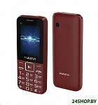 Картинка Мобильный телефон Maxvi P2 (винный красный)