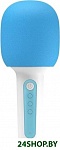 Картинка Bluetooth-микрофон YHEMI Karaoke Microphone Lite (белый/голубой)
