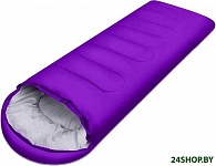 Спальный мешок Calviano Acamper Bergen 300г/м2 (фиолетовый)