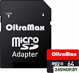 Картинка Карта памяти Oltramax Premium OM064GCSDXC10UHS-1-PrU3 microSDXC 64GB (с адаптером)