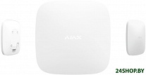 Картинка Центр управления (хаб) Ajax Hub Plus (белый)