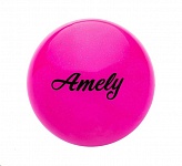Картинка Мяч Amely AGB-102 19 см (розовый)