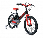 Картинка Детский велосипед Forward Cosmo 18 2.0 (черный/красный, 2021)