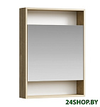 Картинка Шкаф с зеркалом для ванной AQWELLA Сити 60 SIT0406DB