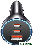 Golden Contactor Pro Triple Fast Charger Car Charger 65W CGJP010013 (темно-серый)
