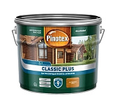 Картинка Антисептик Pinotex Classic Plus 3 в 1 9 л (скандинавский серый)