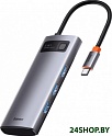 USB-хаб Baseus CAHUB-CX0G (серый)