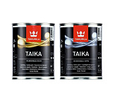 Картинка Краска Tikkurila Taika перламутровая 0.9 л (базис HM серебристый)