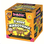 Картинка Настольная игра ИнтерХит Сундучок Знаний ”В мире животных”