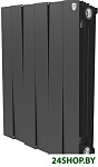 Картинка Биметаллический радиатор Royal Thermo PianoForte 500 Noir Sable (3 секции)