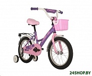 Картинка Детский велосипед Foxx BRIEF 16 2021 (фиолетовый) (164BRIEF.PR21)