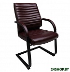 Картинка Офисный стул AksHome Augusto Eco 87589 (коричневый бриллиант/черный)