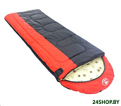 Картинка Спальный мешок BalMax-Tex Аляска Expert -5 (черный/красный)