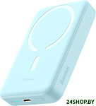 Magnetic Mini Wireless Fast Charge Power Bank 30W 10000mAh (голубой)